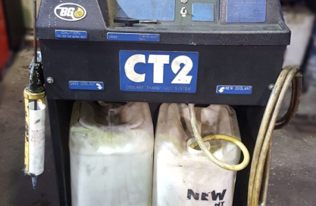 BG사의 CT2 냉각수 교환기